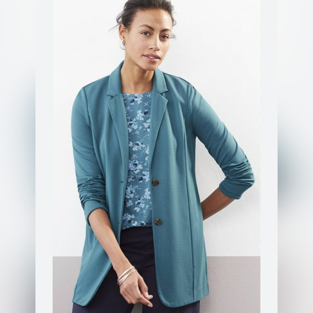 J. Jill Wearever Double Face Blazer Size Small NWT